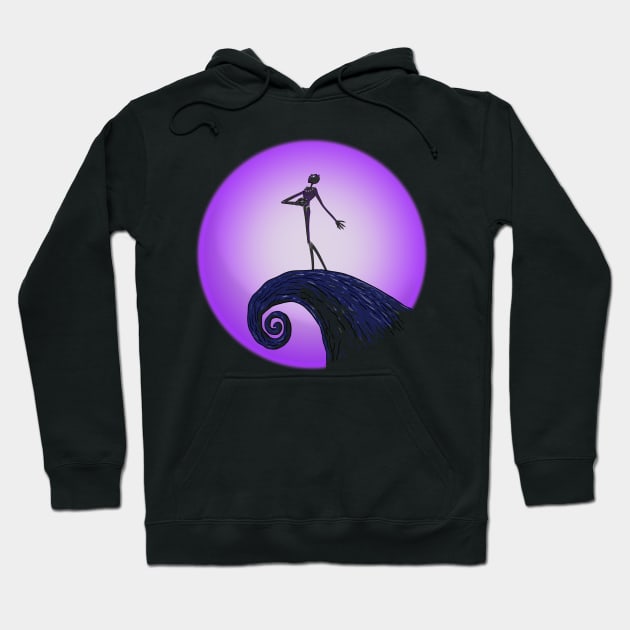 King of The Moon Hoodie by MarianoSan